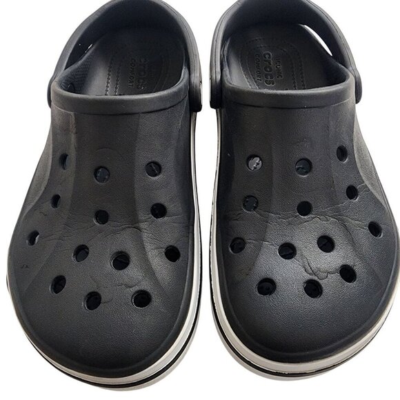 Crocs Bayaband Clog Unisex Black/White Men's 7 / Women's 9 - Picture 4 of 10